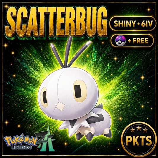 Shiny Scatterbug — Pokémon Legends Z-A — PKTS product image
