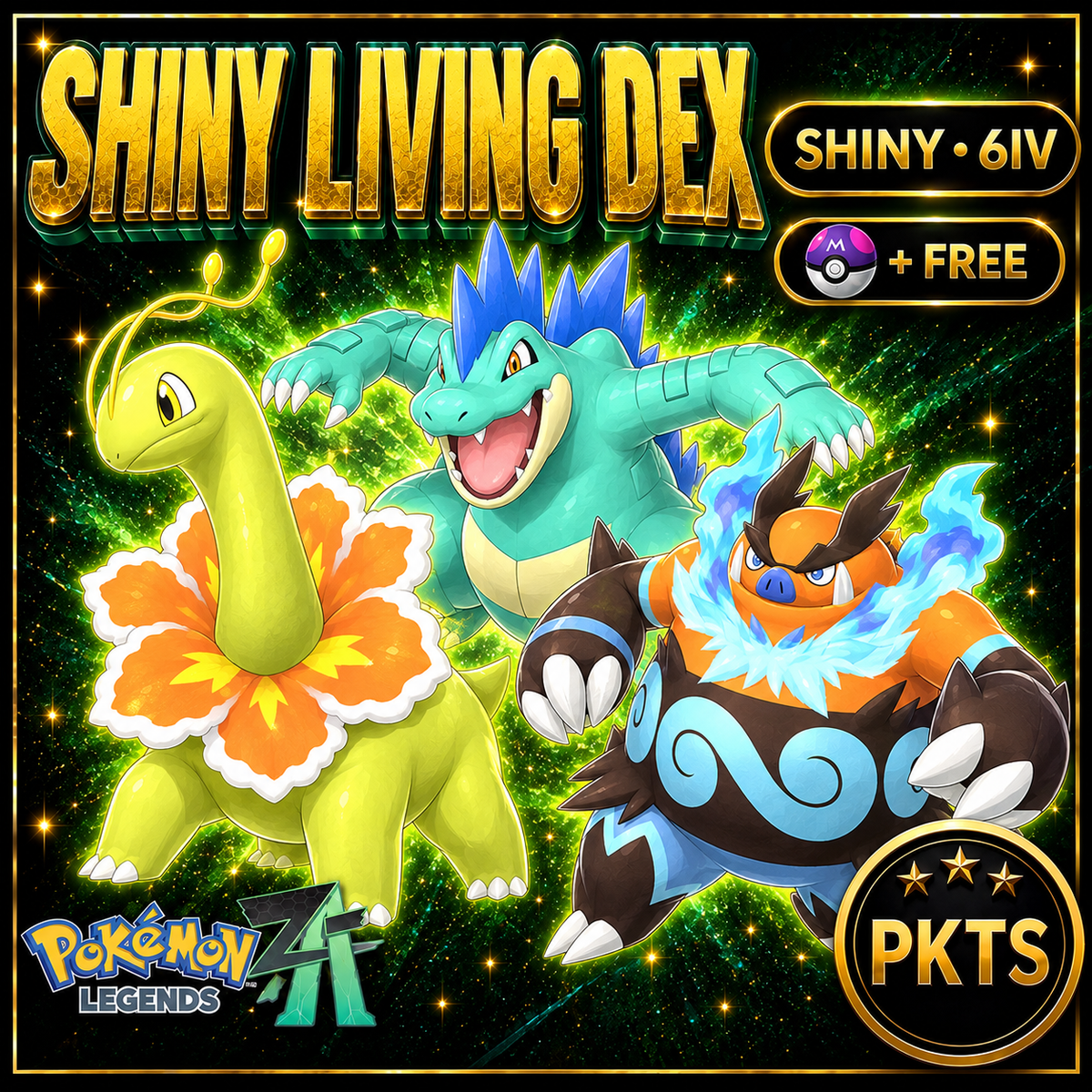 Pokemon ZA Complete Living Dex Shiny Kalos Region Pokédex Gen 6 3DS All Forms Legendaries Mythicals HOME Instant Delivery - Image 1