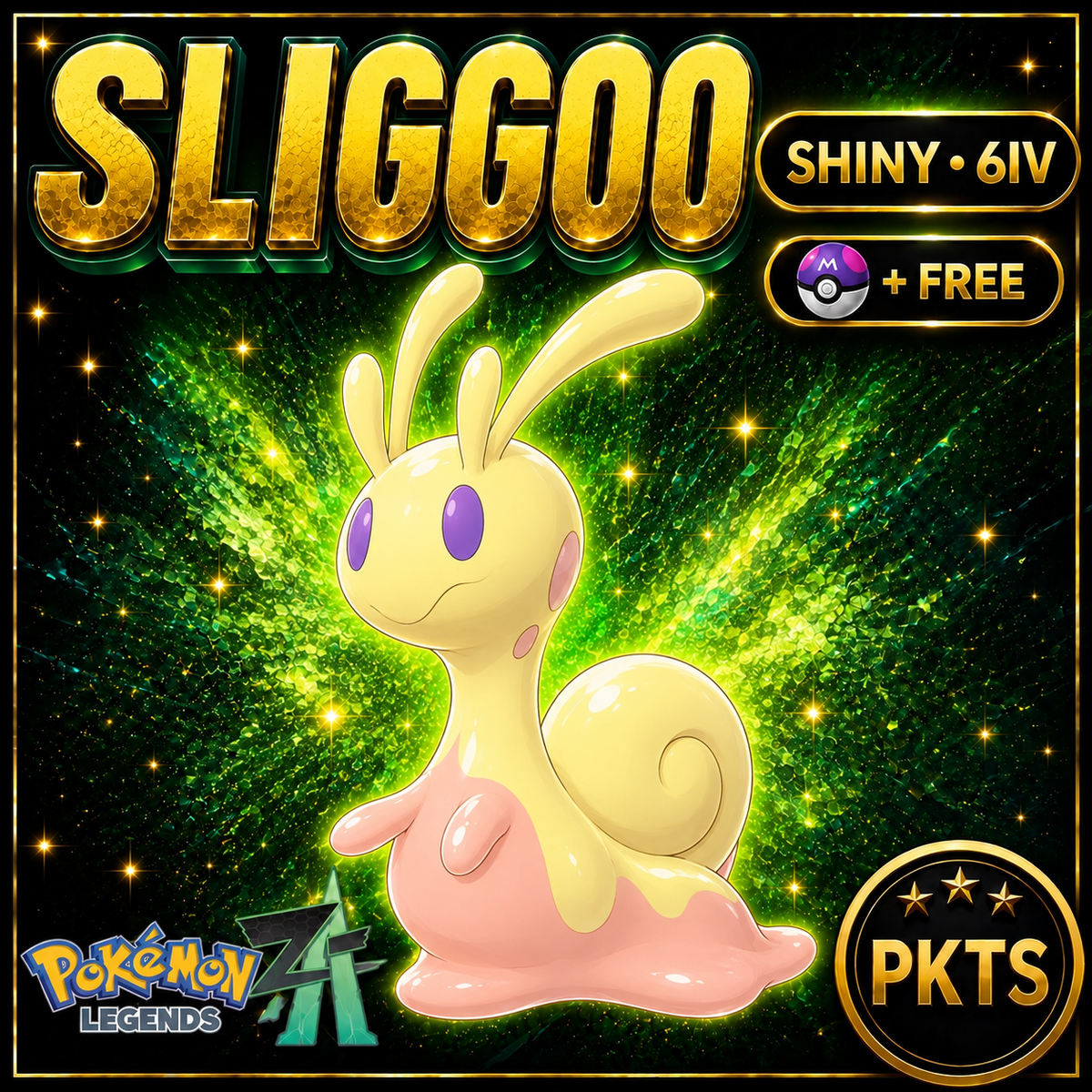 Shiny Sliggoo — Pokémon Legends Z-A — PKTS product image