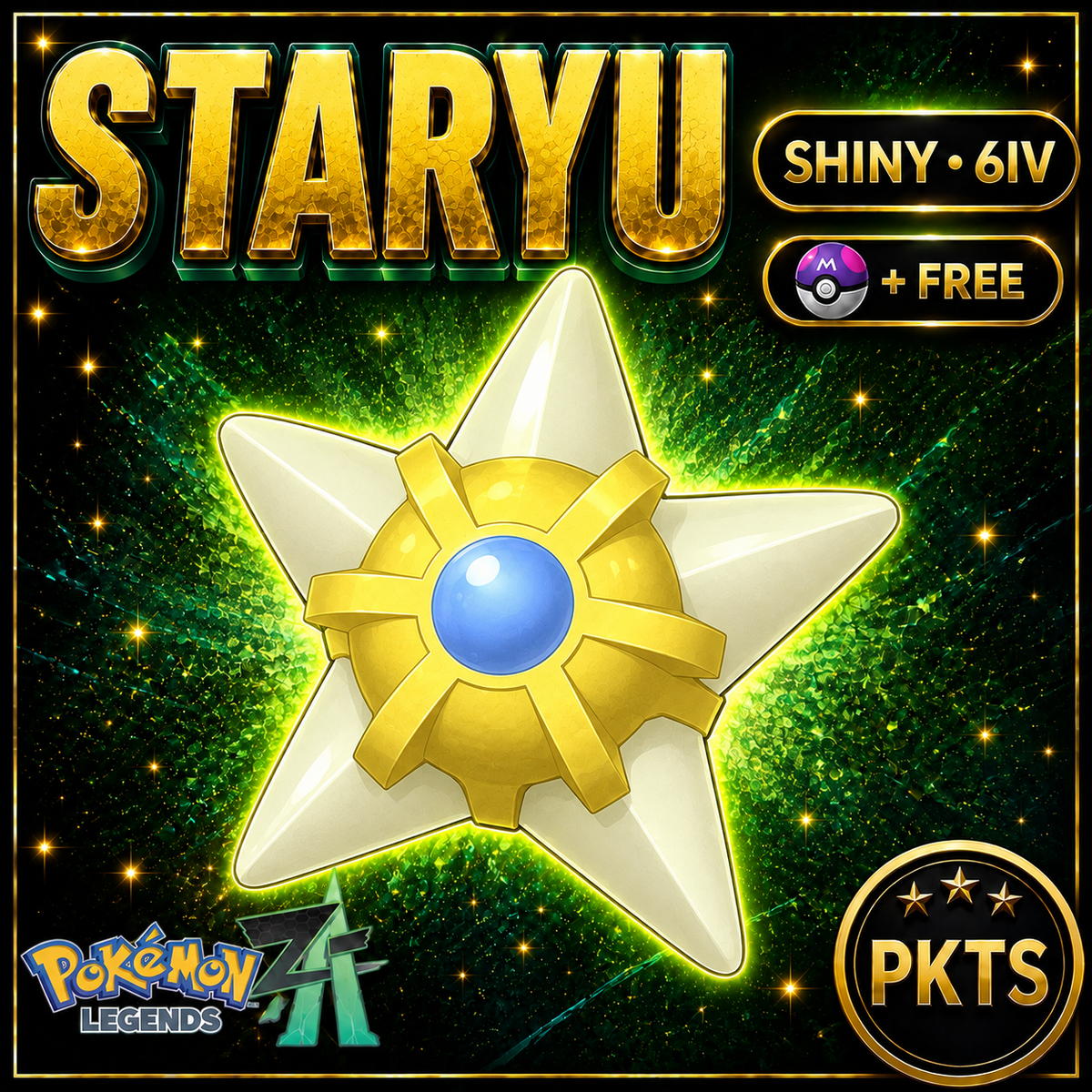 Shiny Staryu — Pokémon Legends Z-A — PKTS product image