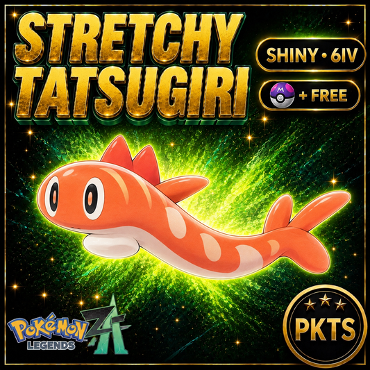 Shiny Stretchy Tatsugiri — Pokémon Legends Z-A — PKTS product image