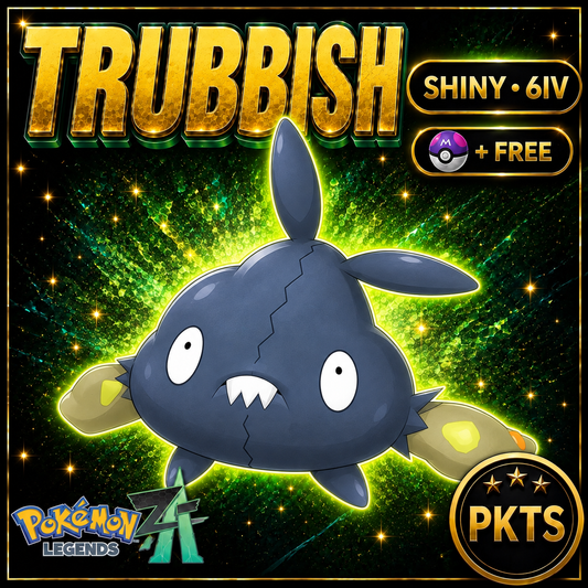 Shiny Trubbish — Pokémon Legends Z-A — PKTS product image