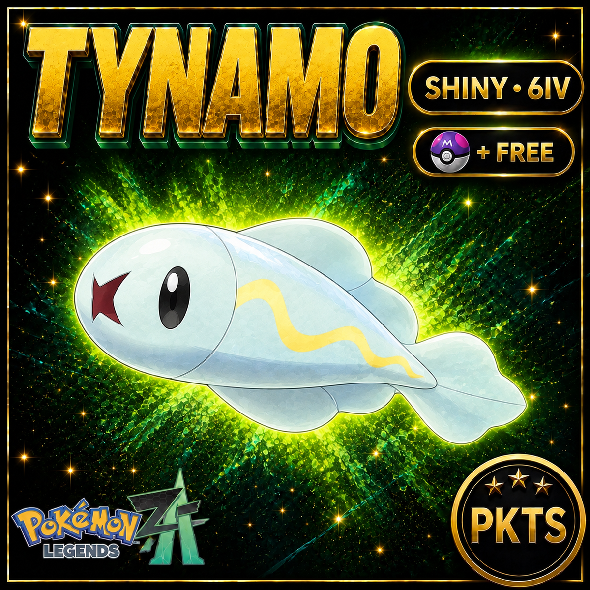 Shiny Tynamo — Pokémon Legends Z-A — PKTS product image