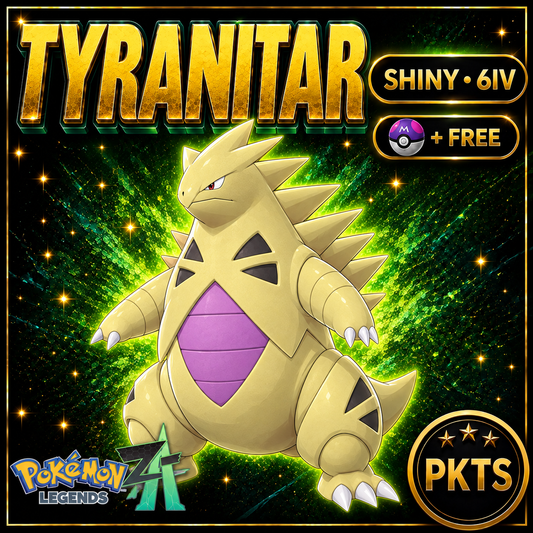 Shiny Tyranitar — Pokémon Legends Z-A — PKTS product image