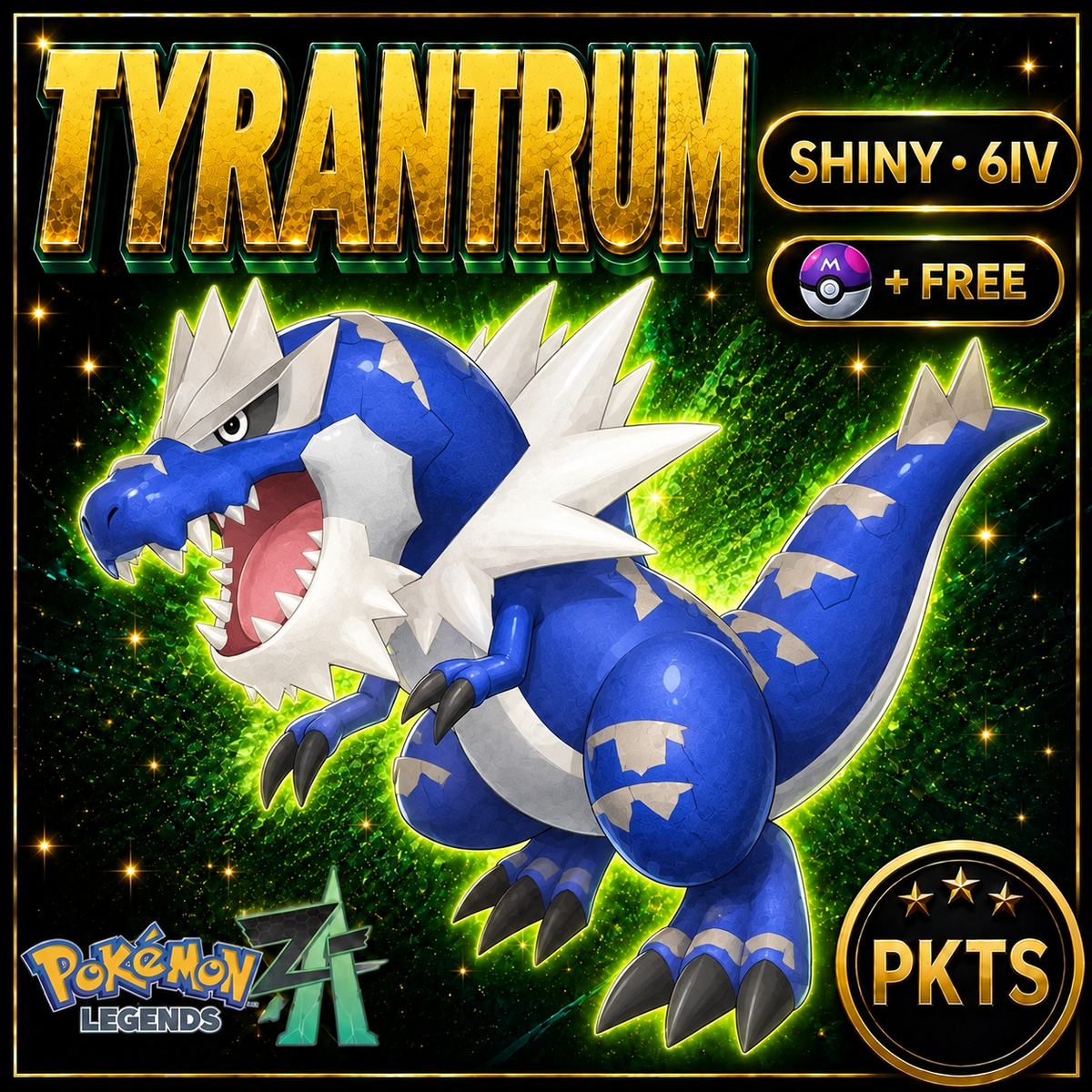 Shiny Tyrantrum — Pokémon Legends Z-A — PKTS product image