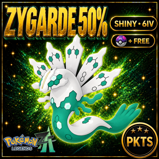 Shiny Zygarde 50% — Pokémon Legends Z-A — PKTS product image