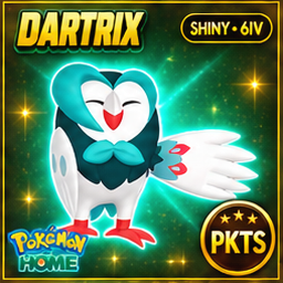 Shiny Dartrix Pokémon HOME 6IV Competitive Battle Ready - Image 1