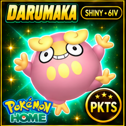 Shiny Darumaka Pokémon HOME 6IV Competitive Battle Ready - Image 1