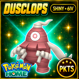 Shiny Dusclops Pokémon HOME 6IV Competitive Battle Ready - Image 1