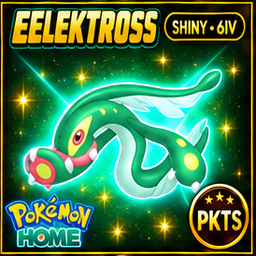 Shiny Eelektross Pokémon HOME 6IV Competitive Battle Ready - Image 1