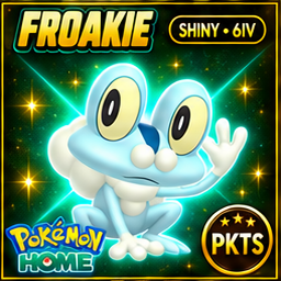 Shiny Froakie Pokémon HOME 6IV Competitive Battle Ready - Image 1