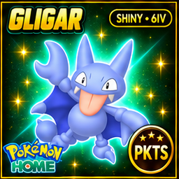 Shiny Gligar Pokémon HOME 6IV Competitive Battle Ready - Image 1