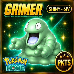 Shiny Grimer Pokémon HOME 6IV Competitive Battle Ready - Image 1
