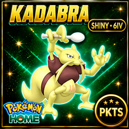 Shiny Kadabra Pokémon HOME 6IV Competitive Battle Ready - Image 1