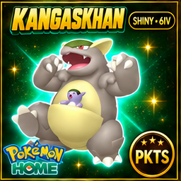 Shiny Kangaskhan Pokémon HOME 6IV Competitive Battle Ready - Image 1