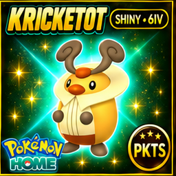 Shiny Kricketot Pokémon HOME 6IV Competitive Battle Ready - Image 1