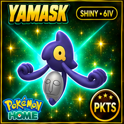 Shiny Yamask Pokémon HOME 6IV Competitive Battle Ready - Image 1